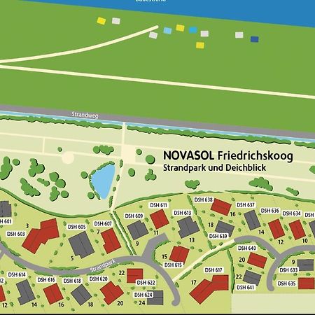 Friedrichskoog-Deichblick 5 Vila Exterior foto